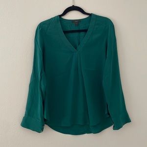 JCREW 100% Silk Blouse